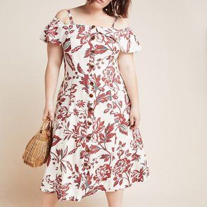 NWOT Anthropologie Oahu Dress Size 18